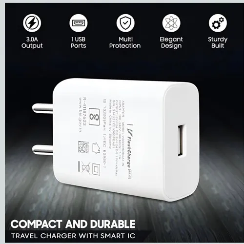 Vivo 44W Charger  Adapter with Type-C Cable Set